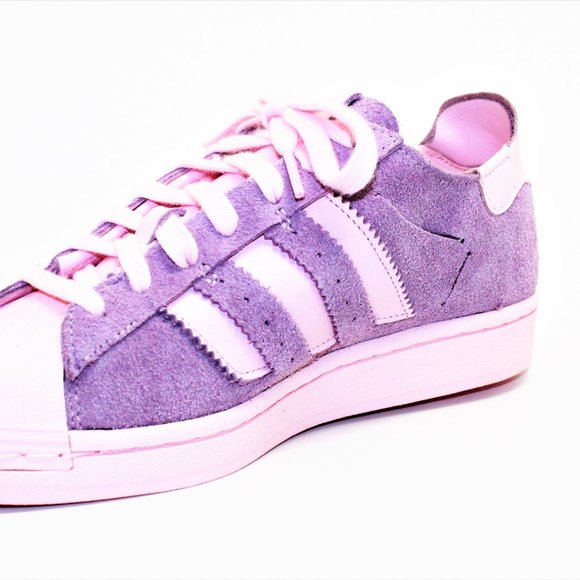 Adidas Superstar Minimalis Classic Shell Toe Purple on Pink Men's 7 NEW! - Picture 11 of 11